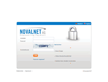 Tablet Screenshot of admin.novalnet.de